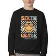 Sixth Grade Dream Team Smile Retro Back To School 6th Grade Youth Crewneck Sweatshirt Sixth Grade Dream Team Smile Retro Back To School 6th Grade Youth Crewneck Sweatshirt