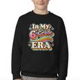In My Sixth Grade Era Retro 6th Grade Back To School Youth Crewneck Sweatshirt