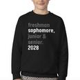 Sophomore Class Of 2028 Shirt Back To School High School Tee Youth Crewneck Sweatshirt Sophomore Class Of 2028 Shirt Back To School High School Tee Youth Crewneck Sweatshirt