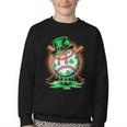 St Patrick Day Baseball Drip Ice Cream Kids Boys Men Youth Crewneck Sweatshirt St Patrick Day Baseball Drip Ice Cream Kids Boys Men Youth Crewneck Sweatshirt