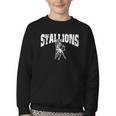 Stallions Back To School Spirit Youth Crewneck Sweatshirt Stallions Back To School Spirit Youth Crewneck Sweatshirt