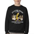 Stay Sharp Parent Liaison Back To School Pencil Youth Crewneck Sweatshirt
