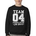 Team 4th Grade All-Stars Back To School Sports Jersey Youth Crewneck Sweatshirt Team 4th Grade All-Stars Back To School Sports Jersey Youth Crewneck Sweatshirt