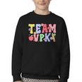 Team VPK First Day Of VPK Back To School VPK Youth Crewneck Sweatshirt Team VPK First Day Of VPK Back To School VPK Youth Crewneck Sweatshirt