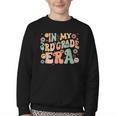 In My Third Grade Era Retro 3rd Grade Back To School Youth Crewneck Sweatshirt