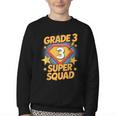 Third Grade Superhero Squad 3rd Year Kids Back To School Youth Crewneck Sweatshirt Third Grade Superhero Squad 3rd Year Kids Back To School Youth Crewneck Sweatshirt