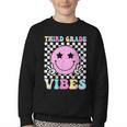 Third Grade Vibes Groovy Back To School 3rd Grade Girls Kids Youth Crewneck Sweatshirt Third Grade Vibes Groovy Back To School 3rd Grade Girls Kids Youth Crewneck Sweatshirt