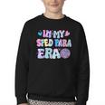 Tie Dye Leopard Back To School In My Sped Para Era Youth Crewneck Sweatshirt Tie Dye Leopard Back To School In My Sped Para Era Youth Crewneck Sweatshirt