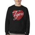 Tigers Heart Back To School Spirit M Youth Crewneck Sweatshirt Tigers Heart Back To School Spirit M Youth Crewneck Sweatshirt