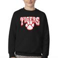 Tigers School Spirit Back To School R Youth Crewneck Sweatshirt