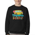 Transportation Squad Bus Driver Back To School Youth Crewneck Sweatshirt Transportation Squad Bus Driver Back To School Youth Crewneck Sweatshirt