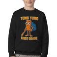 Tung Tung Sahur First Grade Italian Brainrot Back To School Youth Crewneck Sweatshirt Tung Tung Sahur First Grade Italian Brainrot Back To School Youth Crewneck Sweatshirt