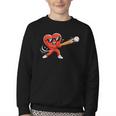 Valentine Baseball Heart Sport Valentines Day Men Boys Kids Youth Crewneck Sweatshirt Valentine Baseball Heart Sport Valentines Day Men Boys Kids Youth Crewneck Sweatshirt