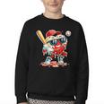 Valentines Day Heart Baseball Drip Ice Cream Boys Kids Men Youth Crewneck Sweatshirt Valentines Day Heart Baseball Drip Ice Cream Boys Kids Men Youth Crewneck Sweatshirt