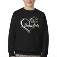 Volunteer Heart Back To School Art Vintage Youth Crewneck Sweatshirt Volunteer Heart Back To School Art Vintage Youth Crewneck Sweatshirt