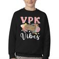 VPK Vibes First Day Of VPK Back To School Youth Crewneck Sweatshirt VPK Vibes First Day Of VPK Back To School Youth Crewneck Sweatshirt