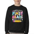 Watch Out First Grade Here I Come Back To School Boy Kids Youth Crewneck Sweatshirt Watch Out First Grade Here I Come Back To School Boy Kids Youth Crewneck Sweatshirt