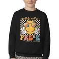 Watch Out Pre-K Grade Here I Come Back To School Pre-K Smile Youth Crewneck Sweatshirt Watch Out Pre-K Grade Here I Come Back To School Pre-K Smile Youth Crewneck Sweatshirt