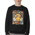 Watch Out Seventh Grade Here I Come Back To School 7th Grade Youth Crewneck Sweatshirt