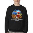 Women's Father Son Baseball Father's Day Youth Crewneck Sweatshirt Women's Father Son Baseball Father's Day Youth Crewneck Sweatshirt