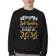 Women's Officially a 3rd Grader Future Class Of 2036 Back To School Youth Crewneck Sweatshirt Women's Officially a 3rd Grader Future Class Of 2036 Back To School Youth Crewneck Sweatshirt