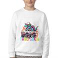 3rd Grade Back To School Kids Ready To Crush Third Grade Premium Tri-Blend Youth Crewneck Sweatshirt