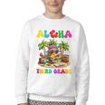 Aloha Third Grade Pineapple Hawaii Back To School Kids Girl Performance Youth Crewneck Sweatshirt Aloha Third Grade Pineapple Hawaii Back To School Kids Girl Performance Youth Crewneck Sweatshirt