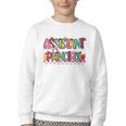 Assistant Principal Coquette Bow Pencil Cute Back To School Youth Crewneck Sweatshirt Assistant Principal Coquette Bow Pencil Cute Back To School Youth Crewneck Sweatshirt