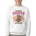 Back To School Howdy Fourth Grade Girls Youth Crewneck Sweatshirt Back To School Howdy Fourth Grade Girls Youth Crewneck Sweatshirt