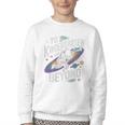 Back To School To Kindergarten And Beyond Astronaut In Space Premium Tri-Blend Youth Crewneck Sweatshirt Back To School To Kindergarten And Beyond Astronaut In Space Premium Tri-Blend Youth Crewneck Sweatshirt