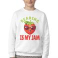 Back To School Reading Is My Jam School Librarian Premium Tri-Blend Youth Crewneck Sweatshirt Back To School Reading Is My Jam School Librarian Premium Tri-Blend Youth Crewneck Sweatshirt