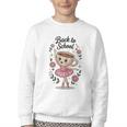 Ballerina Cappuccina Girls Italian Brainrot Back To School Youth Crewneck Sweatshirt