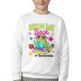 Bruh We Back Third Grade Cute Frog Back To School Youth Crewneck Sweatshirt Bruh We Back Third Grade Cute Frog Back To School Youth Crewneck Sweatshirt
