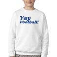 College Football Shirt University Team Colors Back To School Youth Crewneck Sweatshirt College Football Shirt University Team Colors Back To School Youth Crewneck Sweatshirt