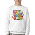 Crayon Crew Cute Back To School Vibes Student Youth Crewneck Sweatshirt Crayon Crew Cute Back To School Vibes Student Youth Crewneck Sweatshirt