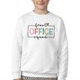 Cute Front Office Squad Secretary Admin Back To School Women Youth Crewneck Sweatshirt Cute Front Office Squad Secretary Admin Back To School Women Youth Crewneck Sweatshirt