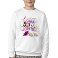 Disney Minnie & Daisy Back To School Best Friends BFFs Youth Crewneck Sweatshirt Disney Minnie & Daisy Back To School Best Friends BFFs Youth Crewneck Sweatshirt