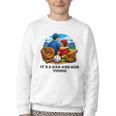 Father Son Baseball Father's Day Youth Crewneck Sweatshirt Father Son Baseball Father's Day Youth Crewneck Sweatshirt