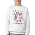 Feeling Goosey In 5th Grade Silly Goose Back To School Youth Crewneck Sweatshirt