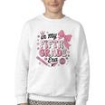 In My Fifth Grade The Girls Bow Back To School Youth Crewneck Sweatshirt