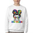 Girls Second Grade Back To School Cute Little Miss 2nd Grade Youth Crewneck Sweatshirt Girls Second Grade Back To School Cute Little Miss 2nd Grade Youth Crewneck Sweatshirt