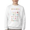 Groovy Cute ABC School Nurse Alphabet Back To School Women Youth Crewneck Sweatshirt Groovy Cute ABC School Nurse Alphabet Back To School Women Youth Crewneck Sweatshirt