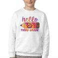 Hello Third Grade Back To School Pencil Tie Dye 3rd Grade Performance Youth Crewneck Sweatshirt Hello Third Grade Back To School Pencil Tie Dye 3rd Grade Performance Youth Crewneck Sweatshirt