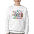 Hello Third Grade Pencil Tie Dye Back To School 3rd Grade Youth Crewneck Sweatshirt Hello Third Grade Pencil Tie Dye Back To School 3rd Grade Youth Crewneck Sweatshirt