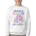 I'm Ready To Crush Preschool Unicorn Girls Back To School Youth Crewneck Sweatshirt I'm Ready To Crush Preschool Unicorn Girls Back To School Youth Crewneck Sweatshirt