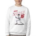 Jarren Duran Boston MLB Baseball Players MLBJDU204M Youth Crewneck Sweatshirt Jarren Duran Boston MLB Baseball Players MLBJDU204M Youth Crewneck Sweatshirt