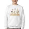 Kindergarten 1st Grade Goose Back To School Kids Youth Crewneck Sweatshirt