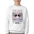 In My Librarian Era Groovy Tie Dye Back To School Youth Crewneck Sweatshirt In My Librarian Era Groovy Tie Dye Back To School Youth Crewneck Sweatshirt