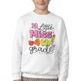 Little Miss 4th Grade Back To School Cute Fourth Grade Girls Youth Crewneck Sweatshirt Little Miss 4th Grade Back To School Cute Fourth Grade Girls Youth Crewneck Sweatshirt
