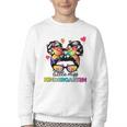 Little Miss Kindergarten Back To School Kindergarten Girls Youth Crewneck Sweatshirt Little Miss Kindergarten Back To School Kindergarten Girls Youth Crewneck Sweatshirt